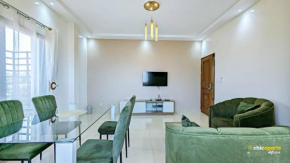 chic apart with parking and great view